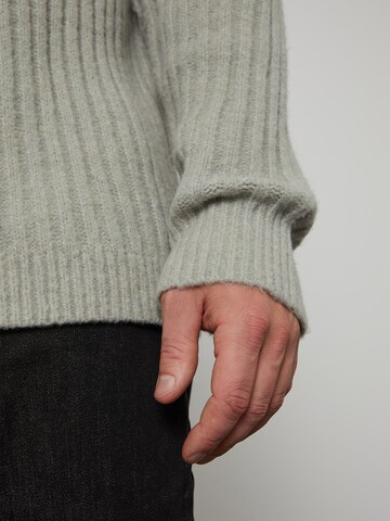 DAN FOX APPAREL Regular fit Sweater 'Eren' in Grey