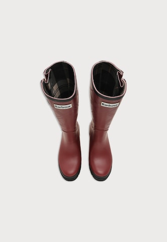 Barbour Rubber boot 'Leighton' in Red