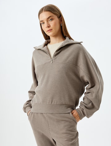 Koton Pajama Shirt in Grey: front