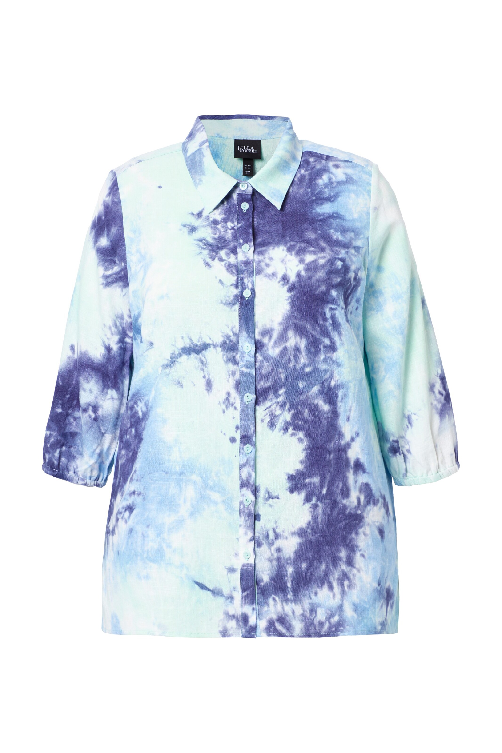 Ulla Popken Bluse in hellblau, Produktansicht