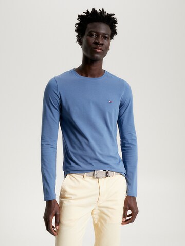 mėlyna TOMMY HILFIGER Standartinis modelis Marškinėliai: priekis