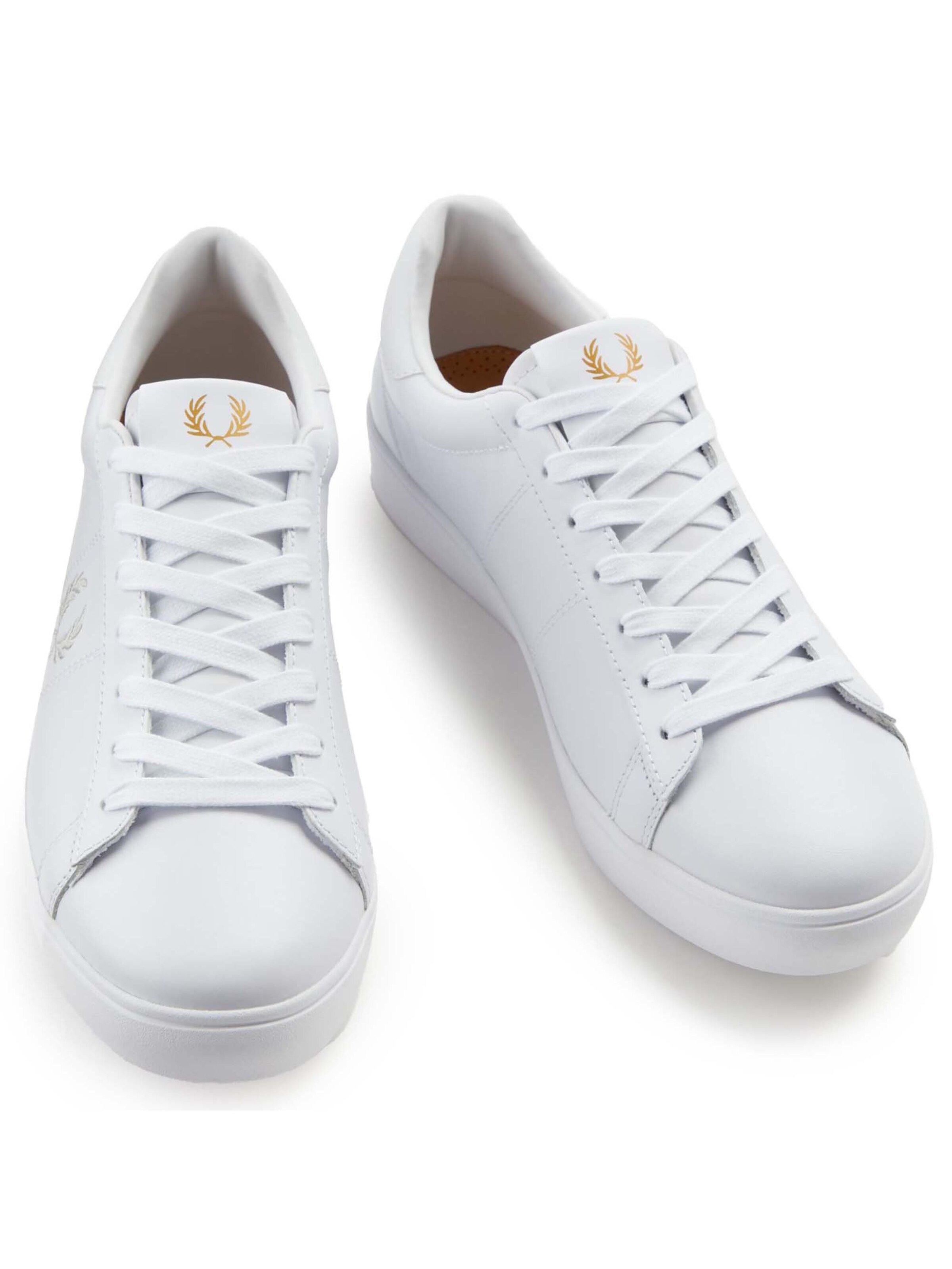 Fred Perry Platform trainers in White