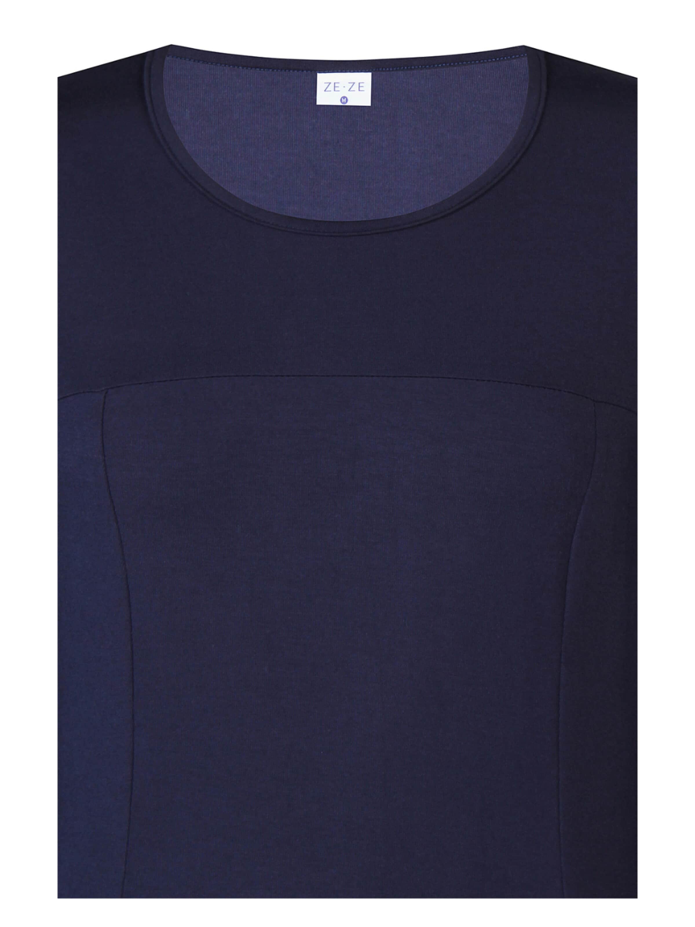 ze-ze Jurk 'Elvina 089' in Blauw