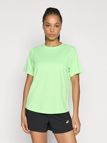 ASICS Функциональная футболка 'CORE' в Зеленый: спереди