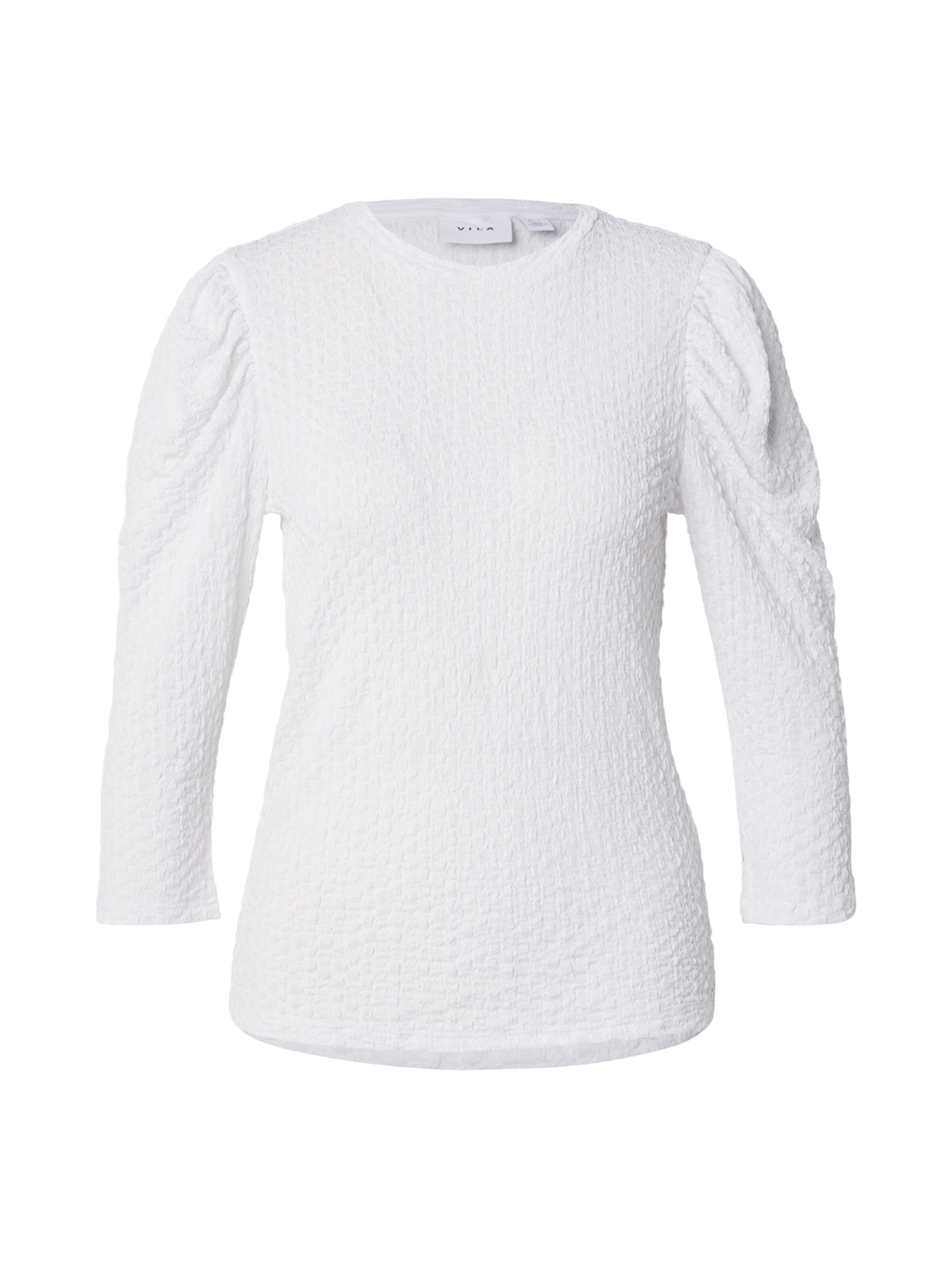 VILA Blouse 'VIAnine' in Wit: voorkant