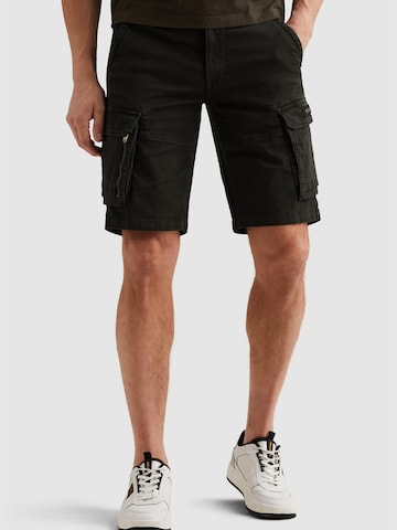 PME Legend Spodnie 'Expedizor regular fit cargo shorts' w kolorze czarny: przód