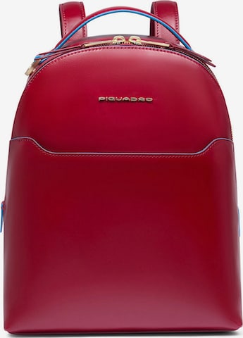 Piquadro Rucksack in Rot: Vorderseite