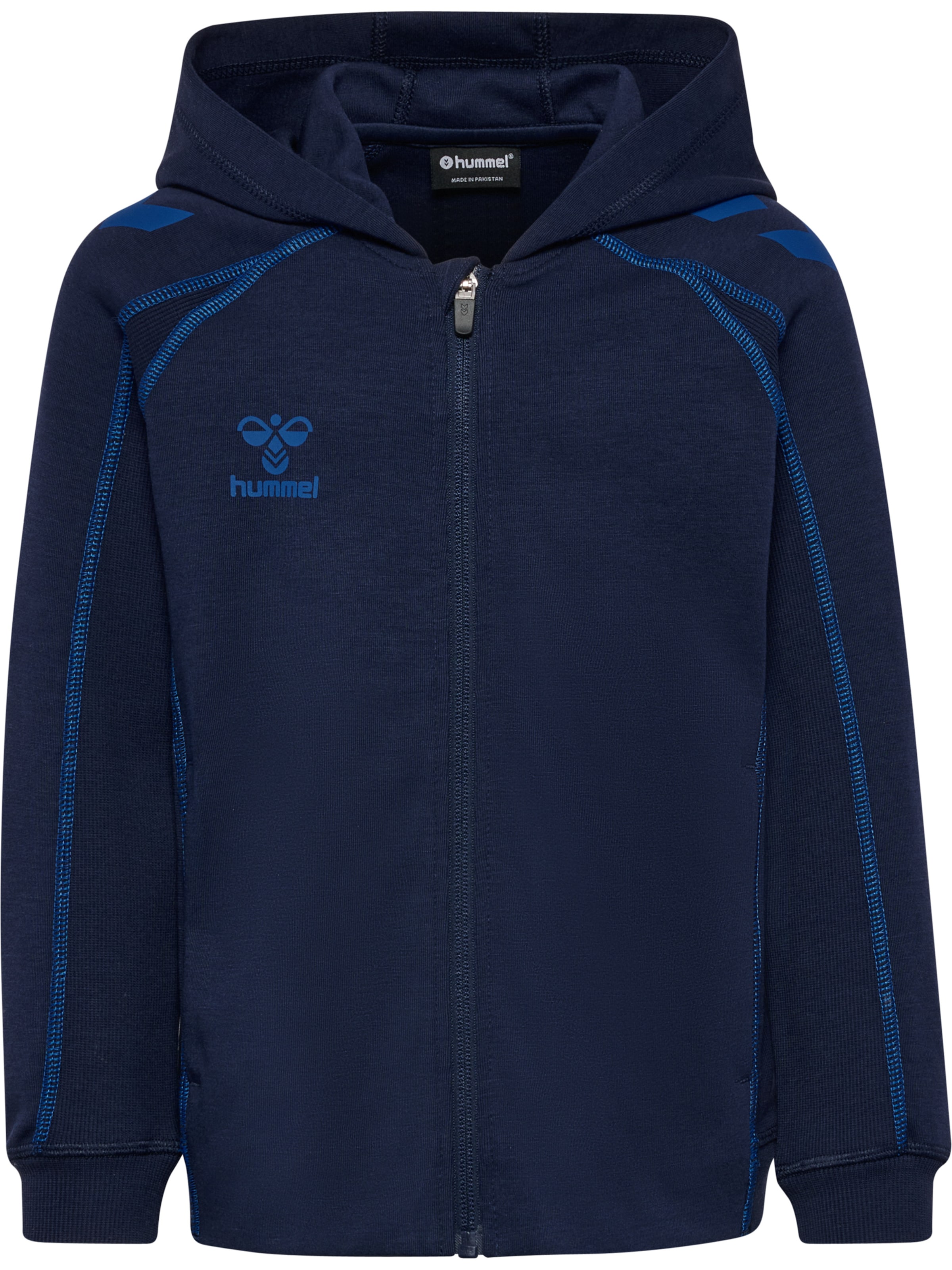Hummel Sports sweat jacket 'Move 2.0' in Blue: front