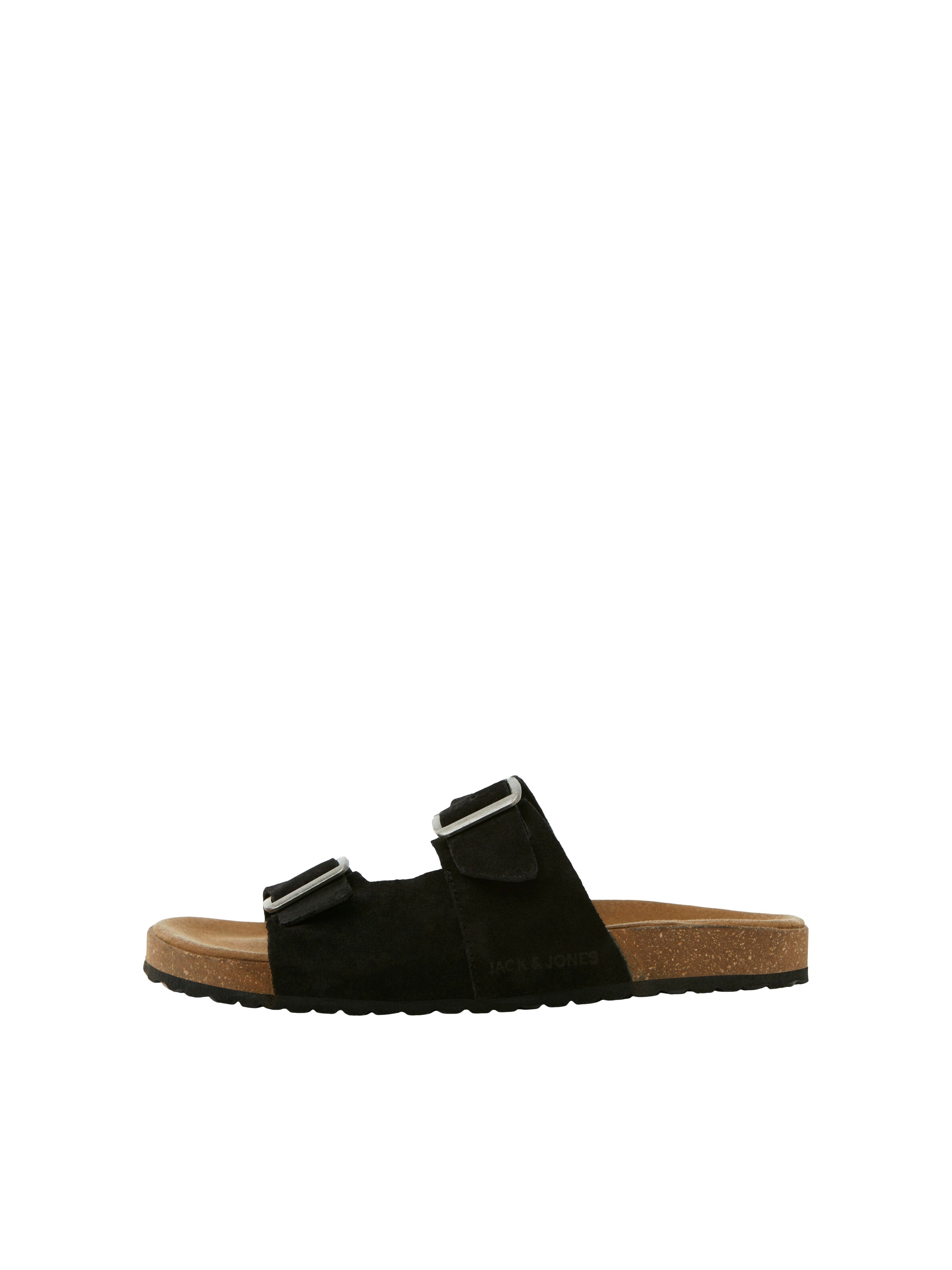 JACK & JONES Pantoletter 'JFWLouis' i antracit, Produktvisning