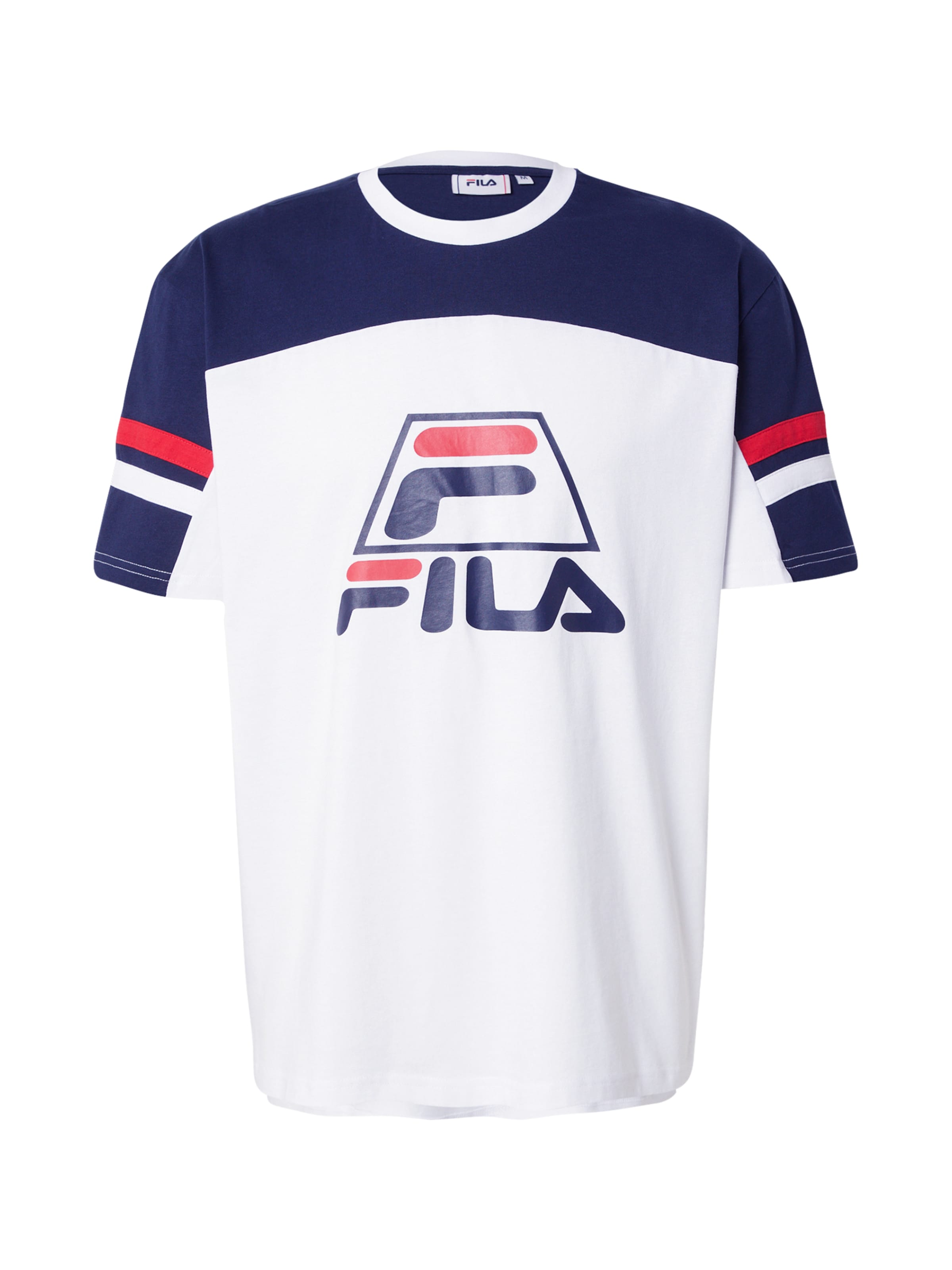 balta FILA Sportiniai marškinėliai 'LONDERZEEL': priekis