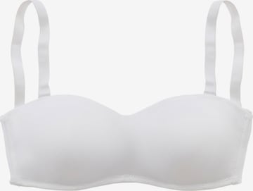 LASCANA Regular Bra in White: front