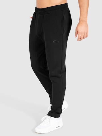 Regular Pantalon 'David' Smilodox en noir