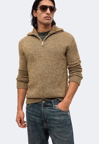 KnowledgeCotton Apparel Sveter - Zelená