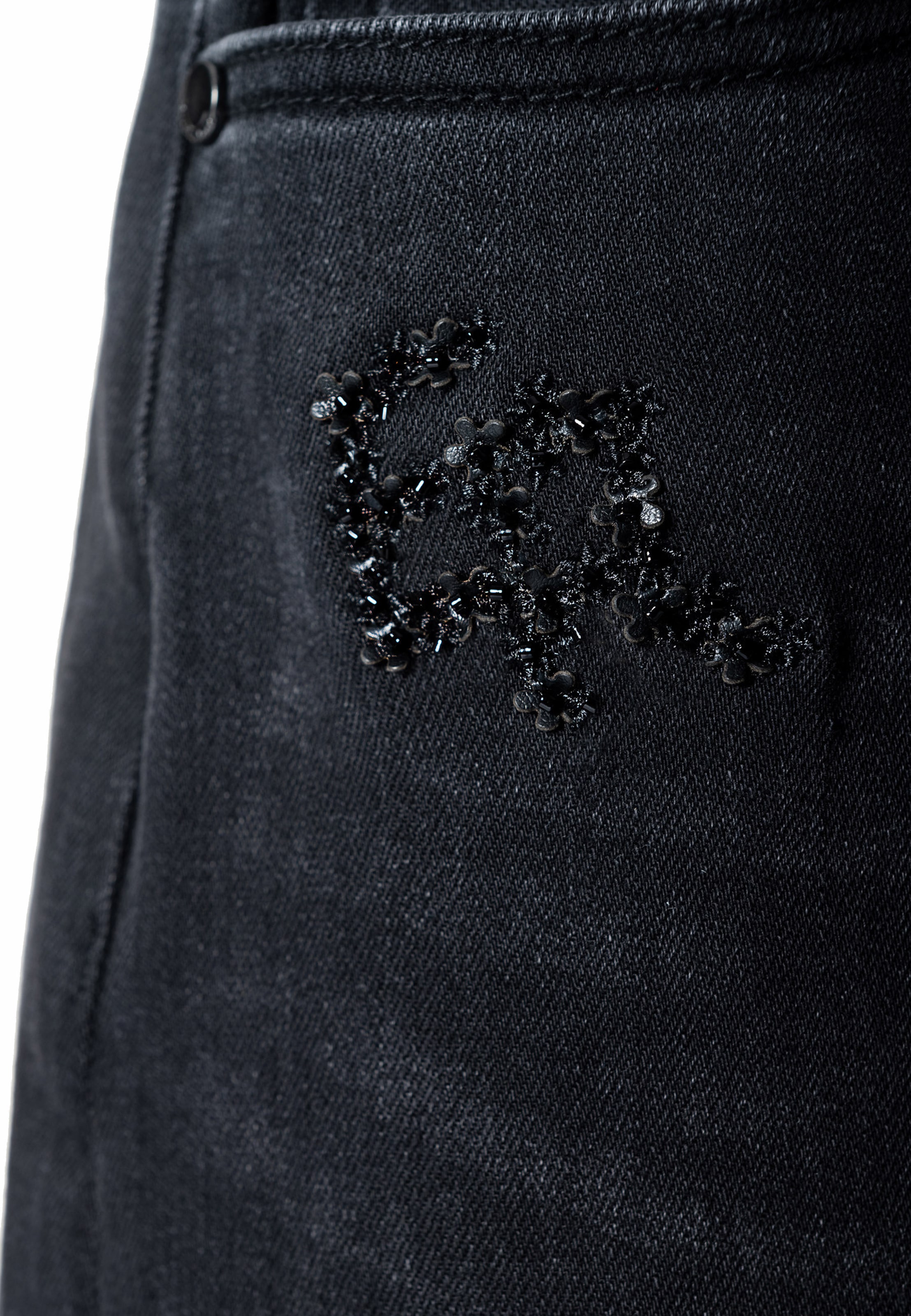 Elias Rumelis Barrel Jeans 'Yoana' in Black