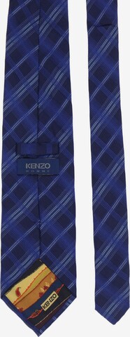 Kenzo Home Seiden-Krawatte One Size in Blau