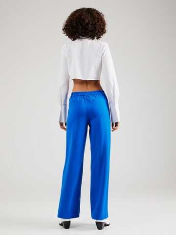Wide Leg Pantalon 'OBJLisa' OBJECT en bleu