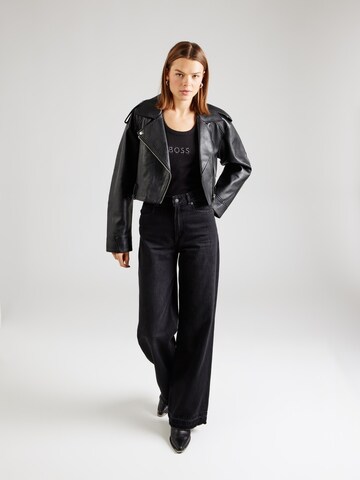BOSS Топ 'Ematite' в Черный