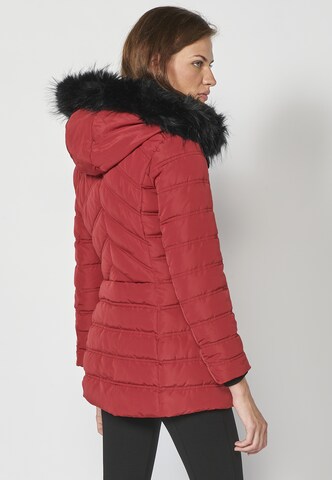 KOROSHI Winterparka in Rot