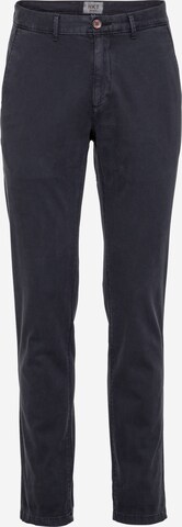 Coupe slim Pantalon chino HKT by HACKETT en bleu : devant