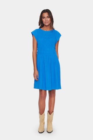 SAINT TROPEZ Summer Dress 'Gisla' in Blue