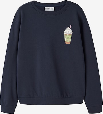 NAME IT Sweatshirt 'NKFVASACHA' in Blue: front