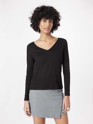 ABOUT YOU Shirt 'Jenny' in Zwart: voorkant