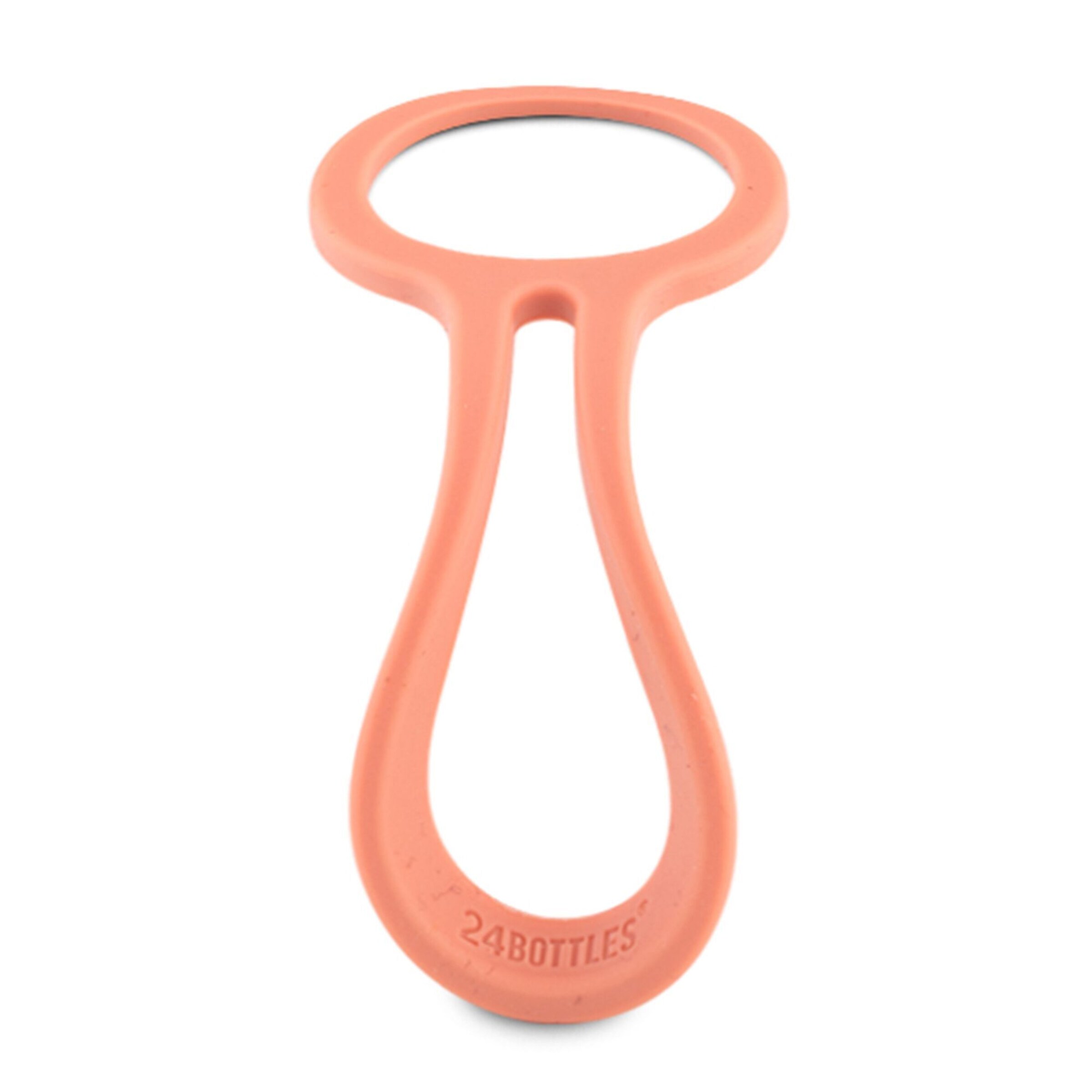 24Bottles Trinkflaschenhalterung 'Tie' in Pink: Vorderseite