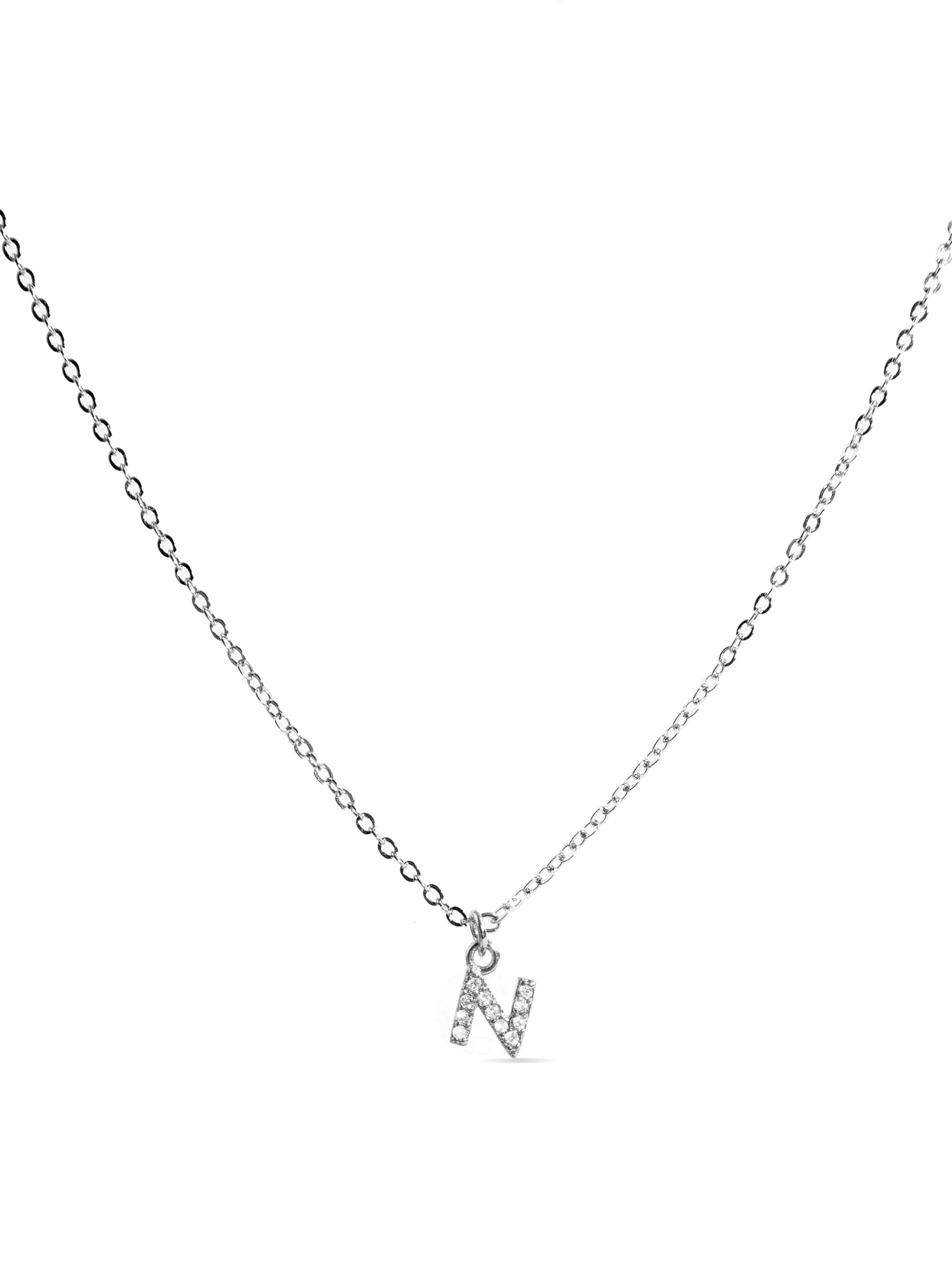 Chaîne 'Alphabet' Luxenter en blanc : devant