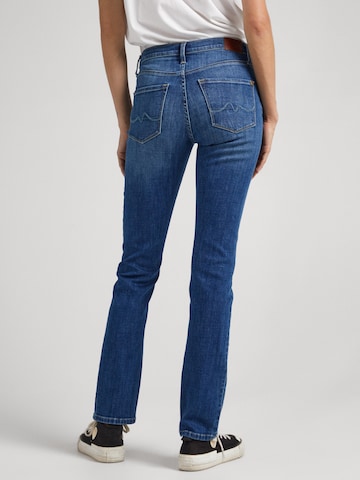 Pepe Jeans גזרת סלים ג'ינס ' GRACE ' בכחול