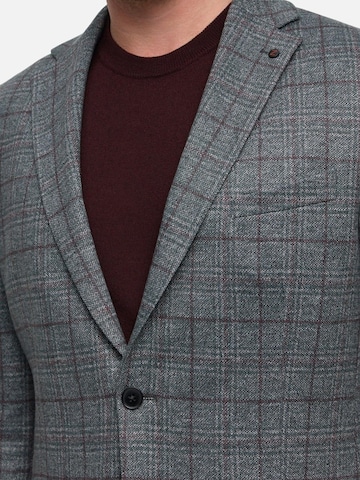 Zuitable Slim fit Suit Jacket 'DiNick' in Grey