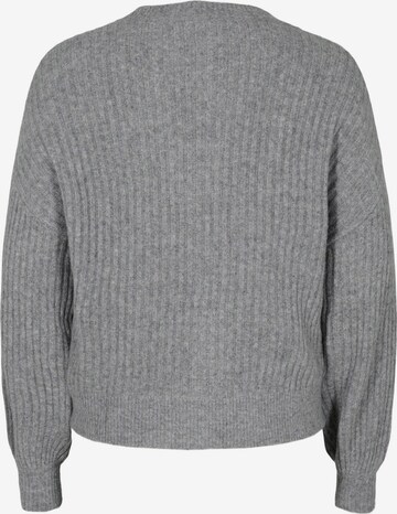 Zizzi Knit cardigan 'CACOMFY' in Grey