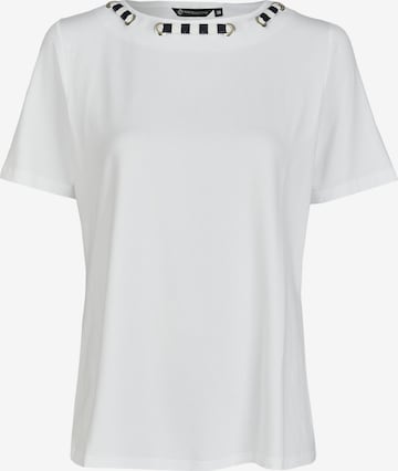 Navigazione Shirt in Wit: voorkant