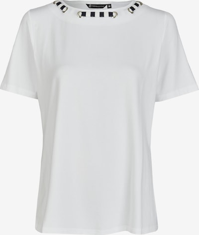 Navigazione T-shirt en bleu nuit / blanc, Vue avec produit
