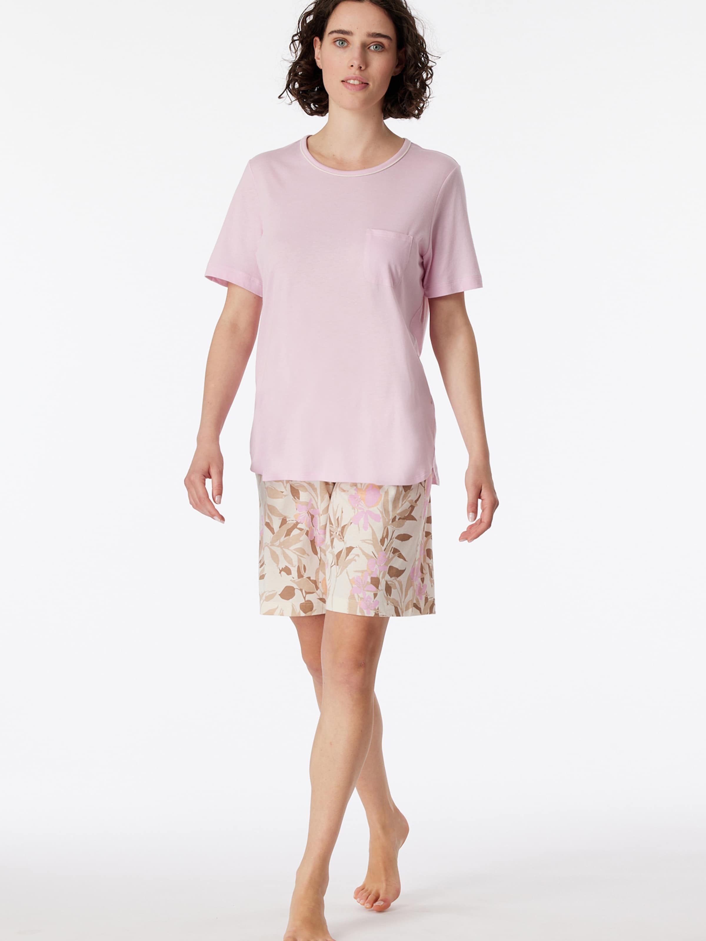 SCHIESSER Korte pyjama 'Comfort Nightwear' in Gemengde kleuren
