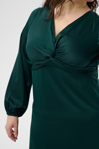 KAFFE CURVE Dress 'KCjamie' in Green