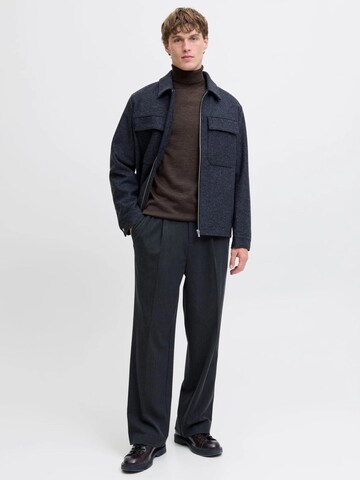 JACK & JONES Pullover '12216829'‌‌‌ in Braun