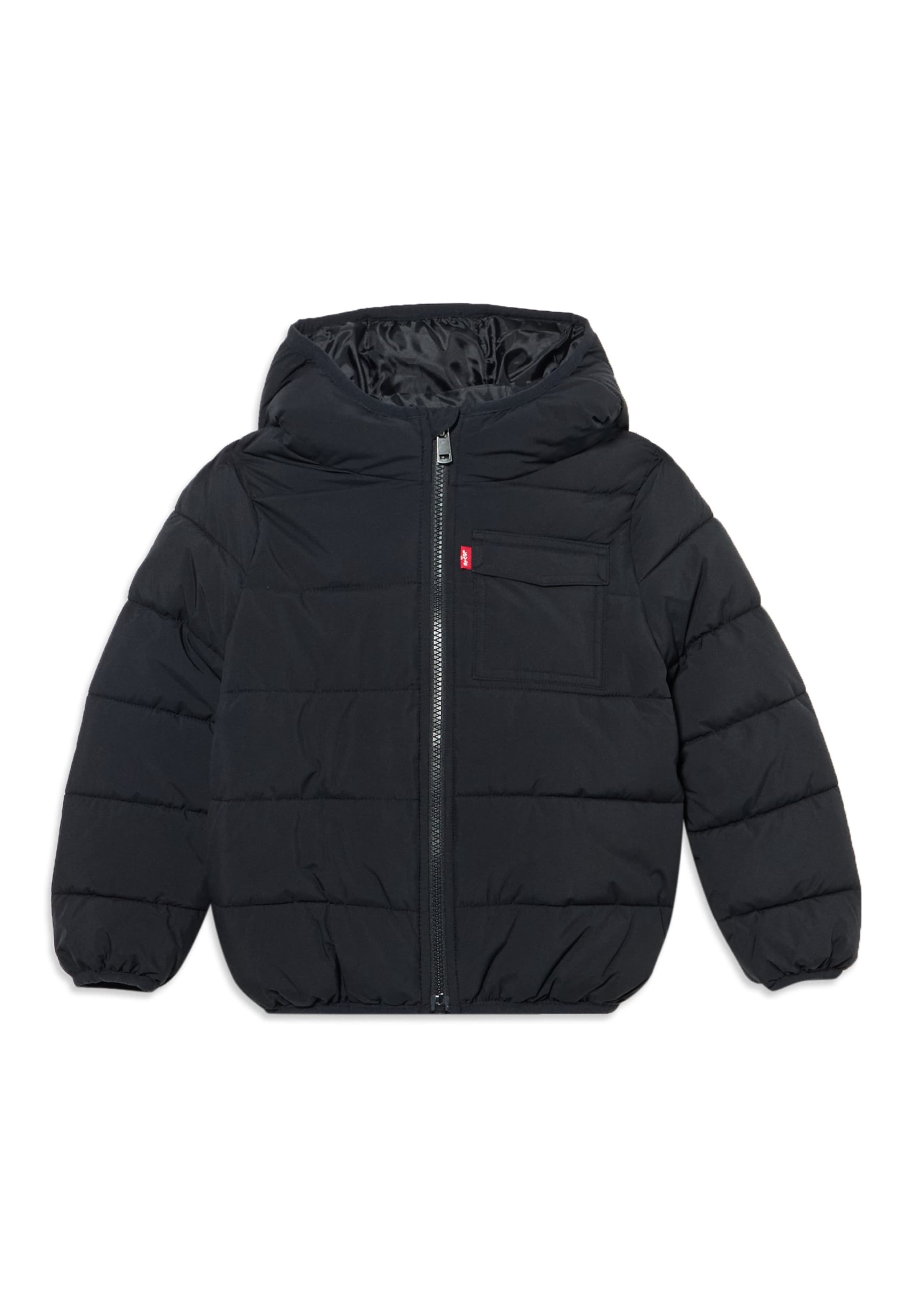 Geacă de iarnă de la Levi's Kids pe negru: față