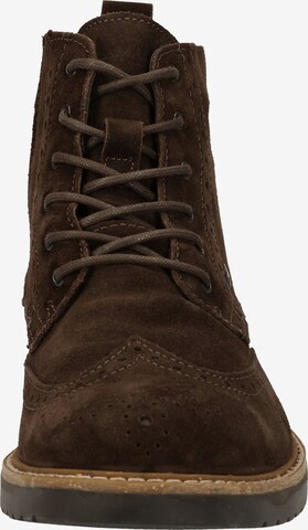 SALAMANDER Lace-Up Boots in Brown