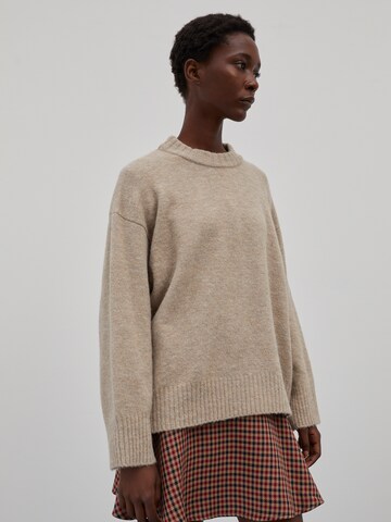 EDITED Pullover 'Elyse' in Beige: predná strana