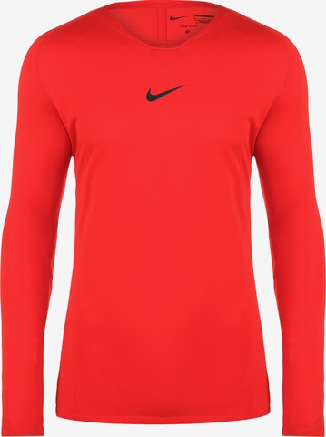 NIKE Shirt 'Park First' in Rot: predná strana