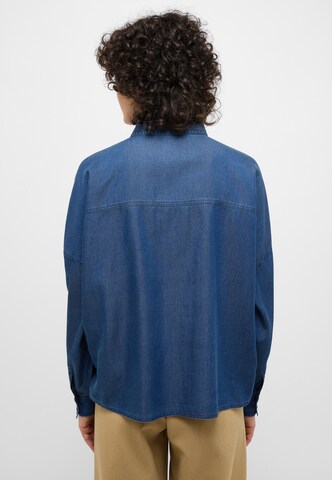 MUSTANG Bluse in Blau