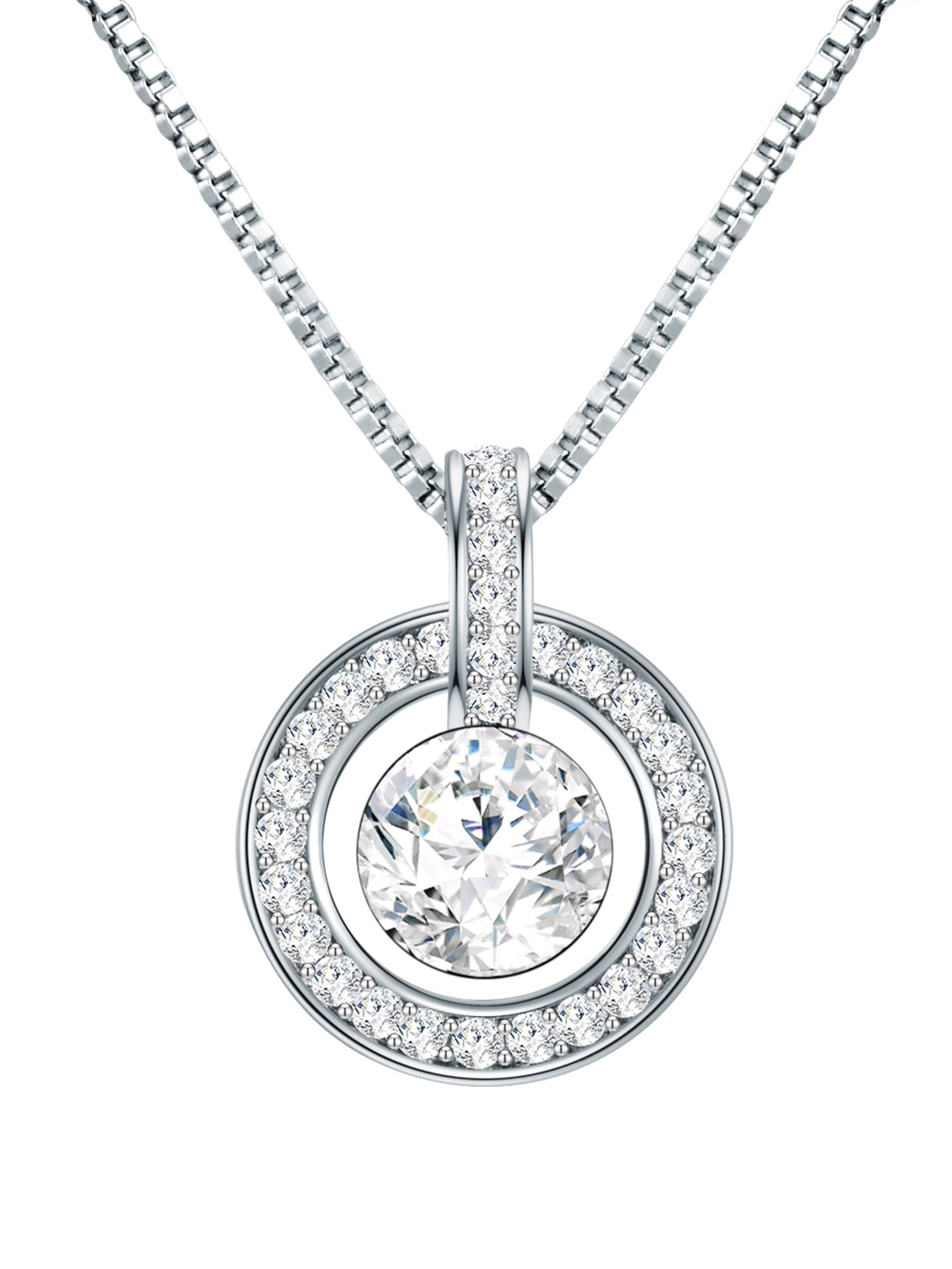 Chaîne Lulu & Jane en argent : devant