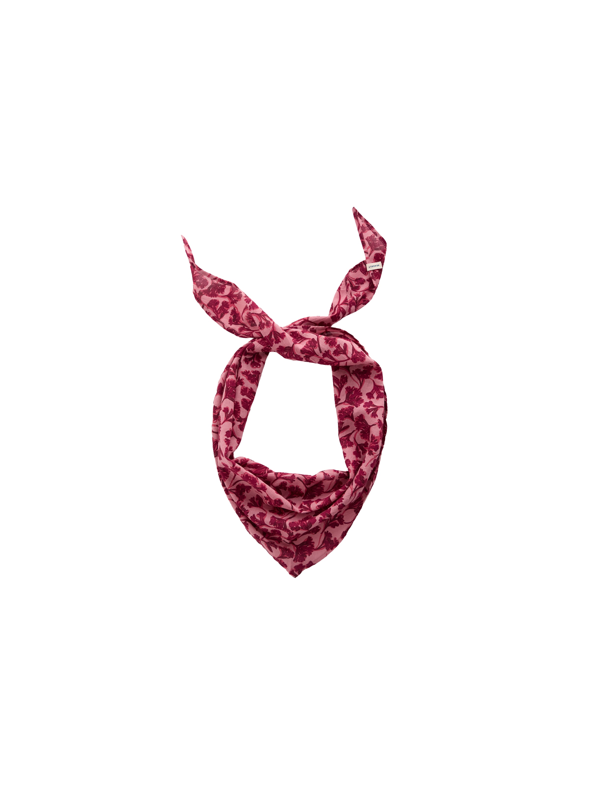 Foulard 'Posy' Seasalt Cornwall en rose : devant