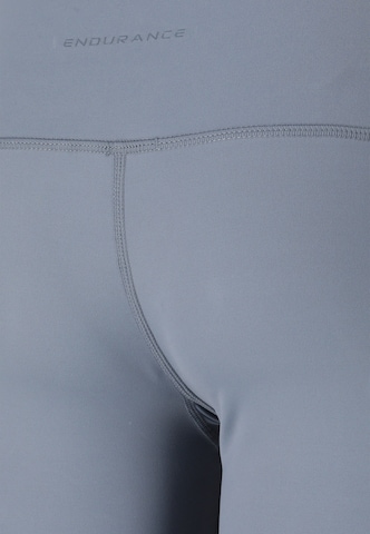 ENDURANCE Skinny Sportbroek 'Basia' in Grijs