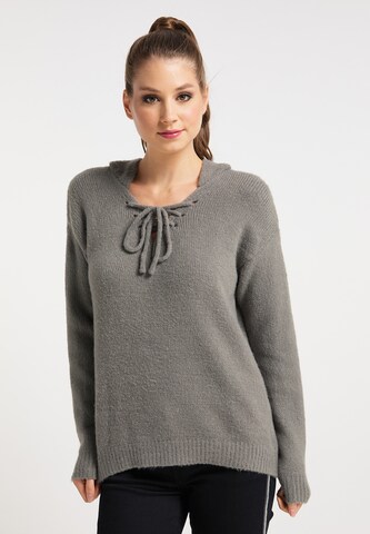 myMo ROCKS Pullover in Grau: predná strana