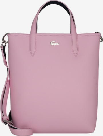 LACOSTE Handtasche 'Anna' in Pink: predná strana