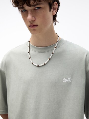 Pull&Bear T-Shirt in Grün