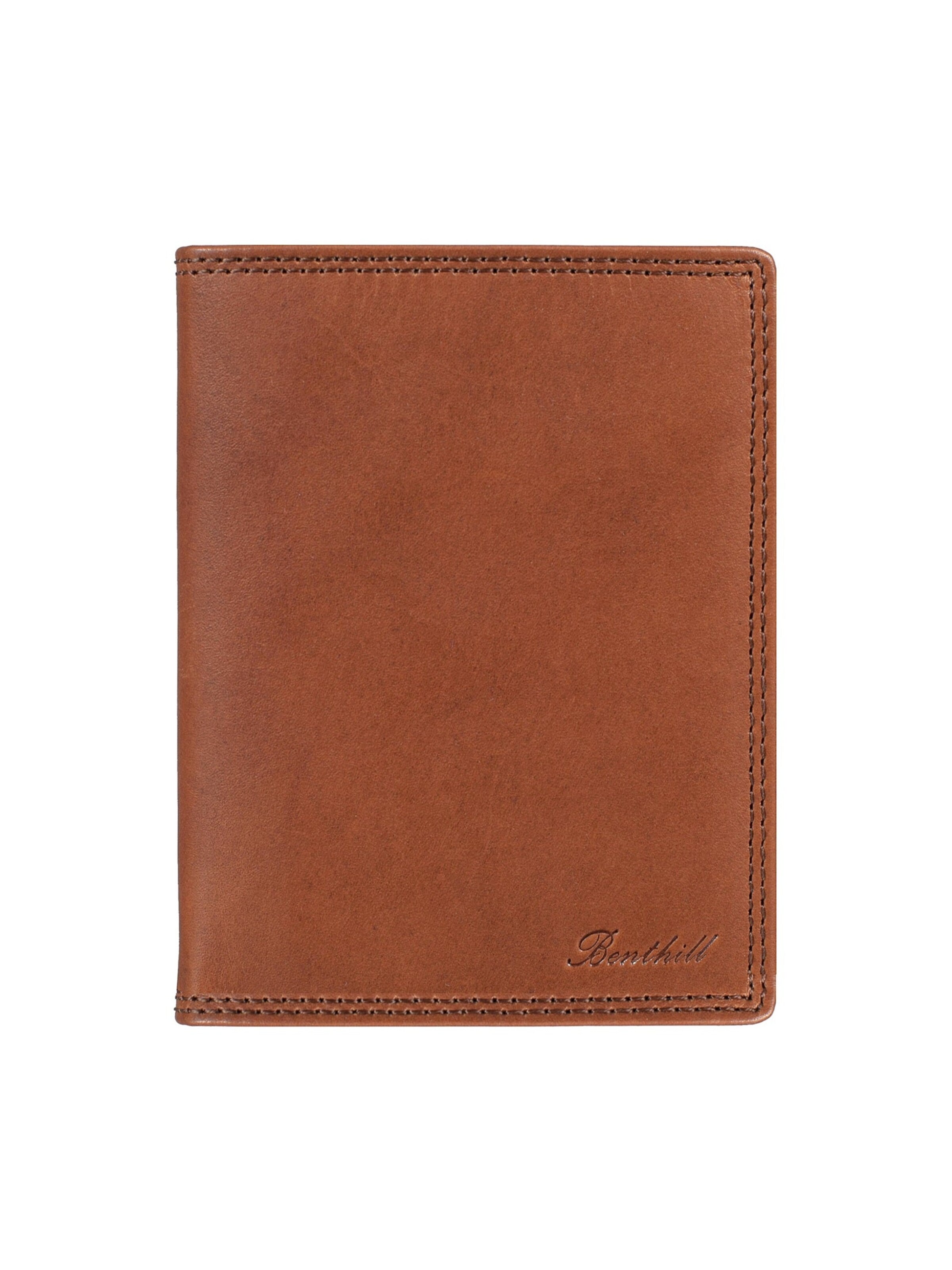 Benthill Wallet in Brown: front