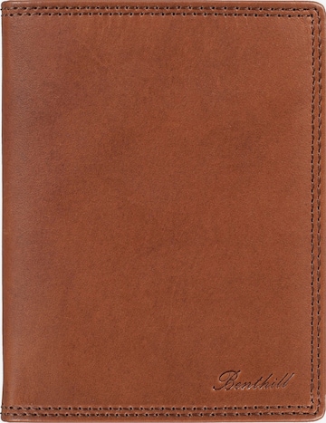 Benthill Wallet in Brown: front
