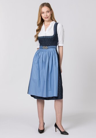 STOCKERPOINT Dirndl 'Dunja' in Blauw